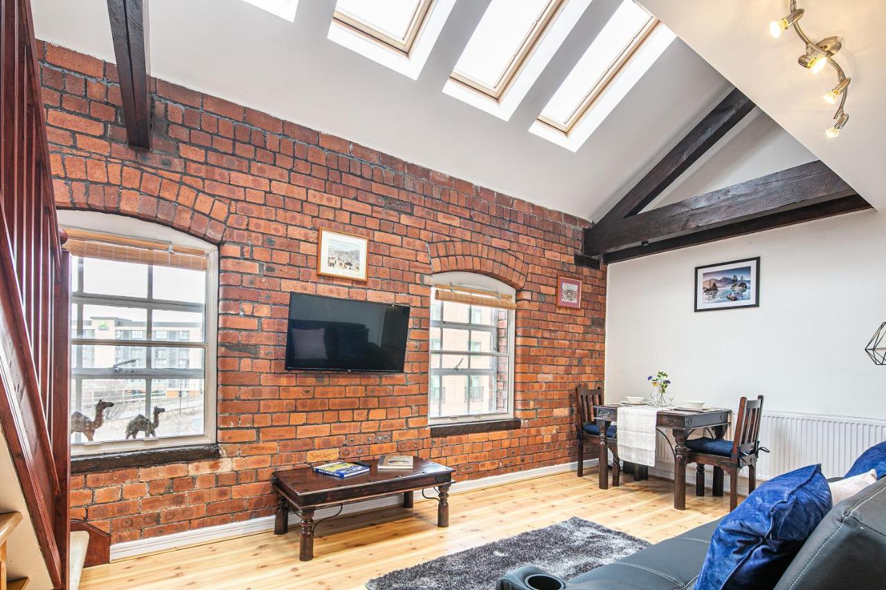 Beautiful 1-Bed Apartment In Grade Listed Warehouse - Victoria Quays, Sheffield City Centre, Free Parking, Pet Friendly, Netflix Exterior photo